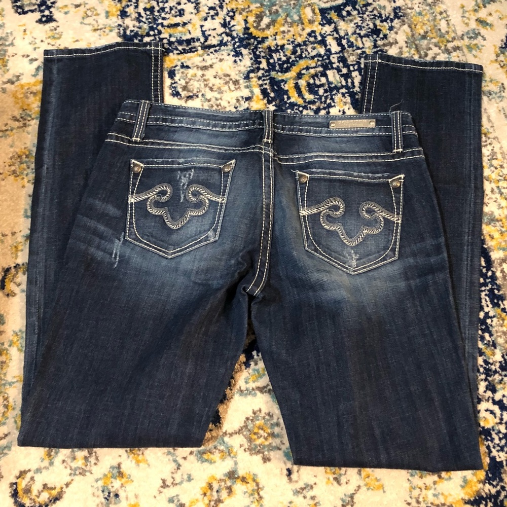 Rerock skinny jeans - like new - size 10r - Picture 4 of 5